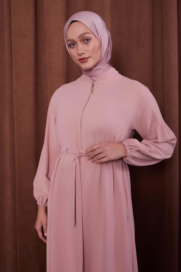 LevidorPudra Bağlama Detaylı Ferace