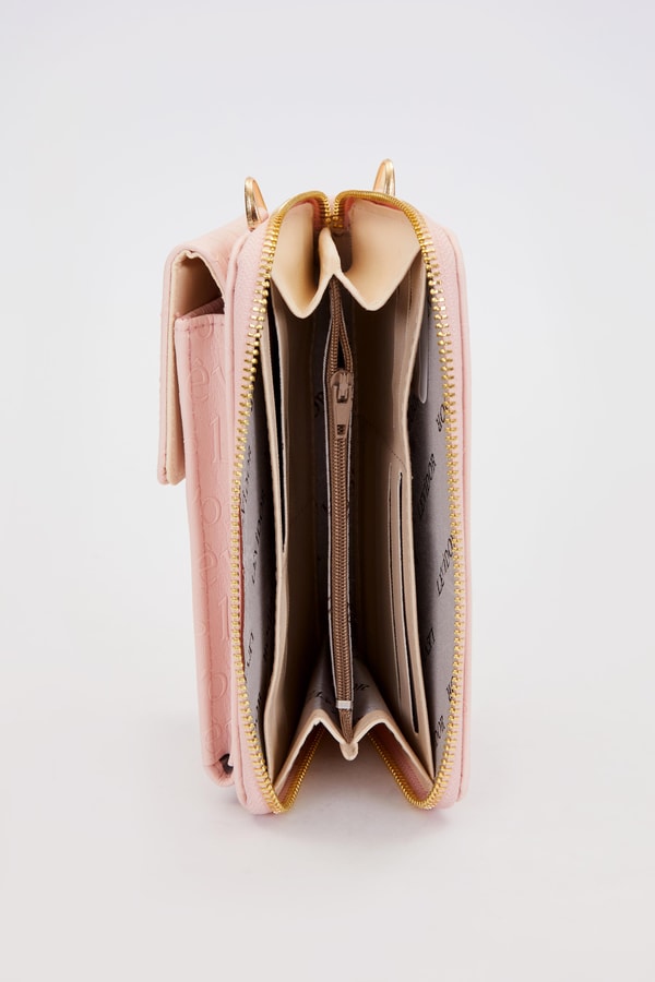 LevidorPudra Baskı Model Zincirli Cüzdan