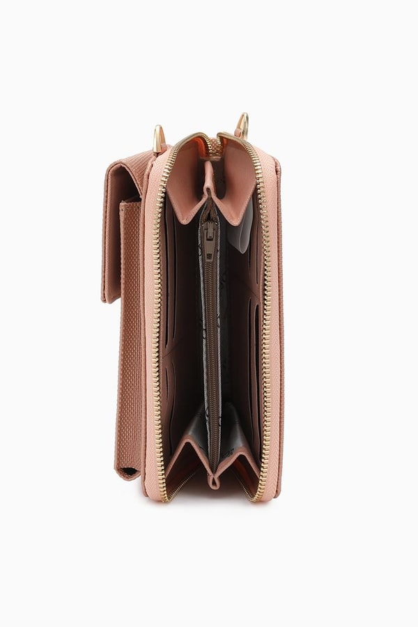 LevidorPudra Ön Cepli Zincirli Cüzdan