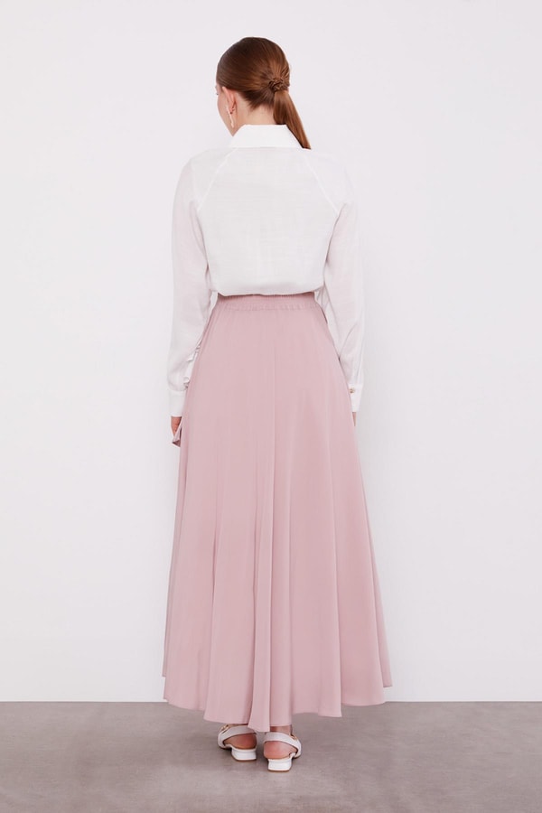 LevidorPudra Pilise Detaylı Etek