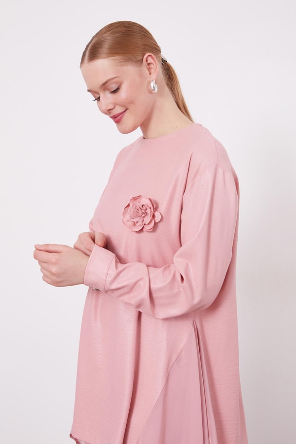 LevidorPudra ŞİFON GARNİLİ AYROBİN TAKIM