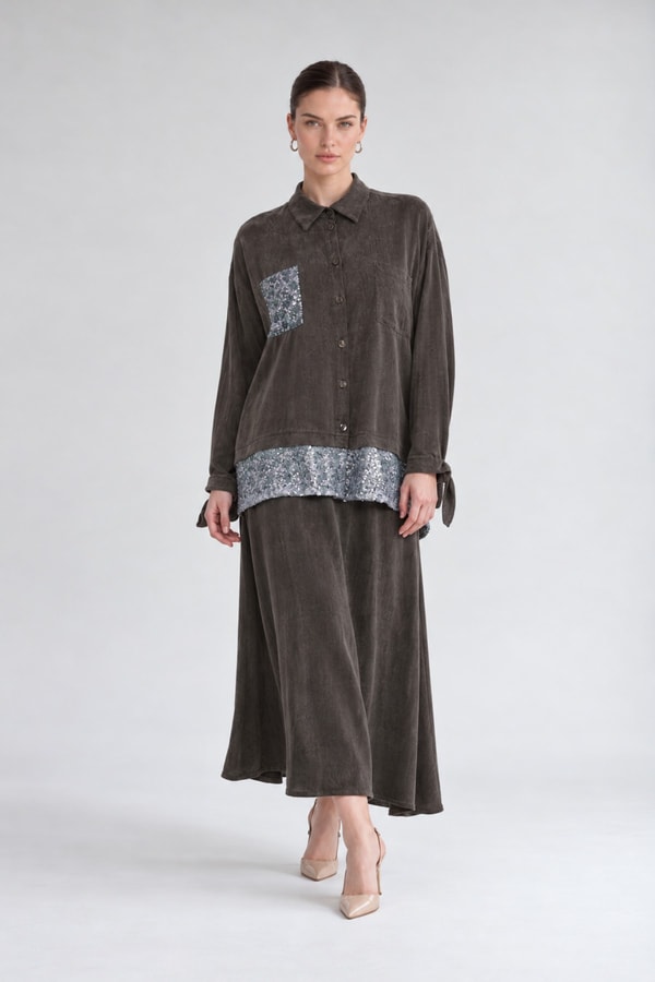 LevidorPul Payet Detaylı Cupra İkili Takım Haki