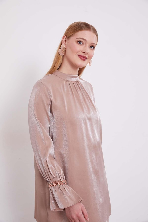 LevidorS.KAHVE Taş Detaylı İkili Takım