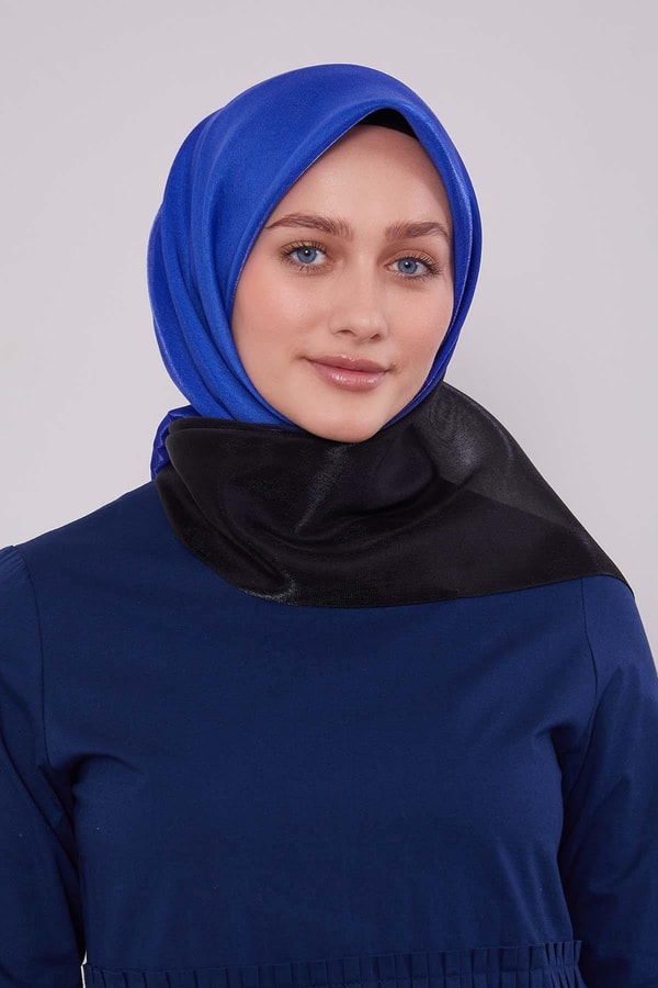 LevidorSaks Çift Renk Kehribar Eşarp