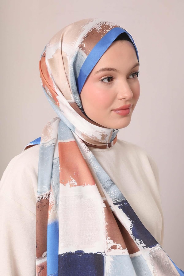 LevidorSaks Dama Desen Twill Şal