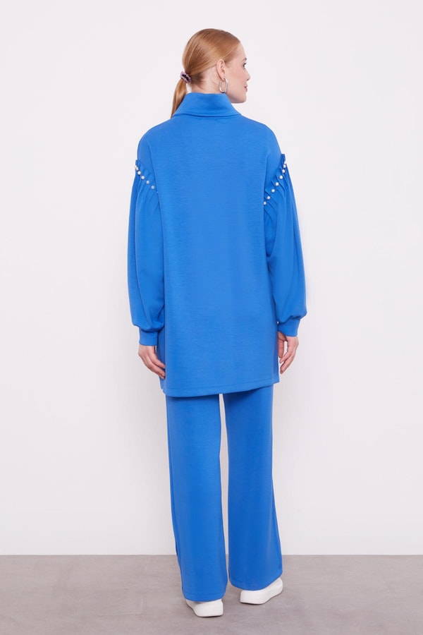 LevidorSaks İnci Kol Detaylı Spor Takım