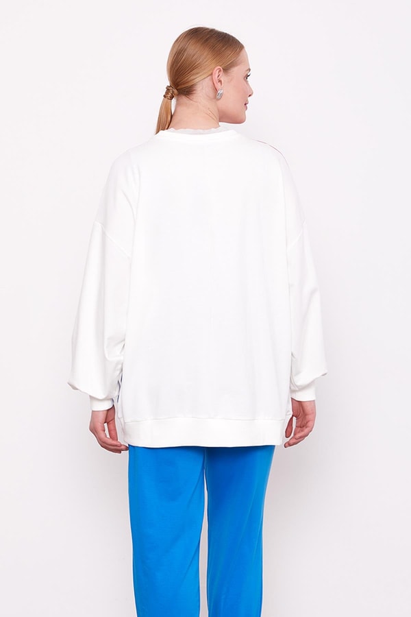 LevidorSaks Omuz Detaylı Sweat