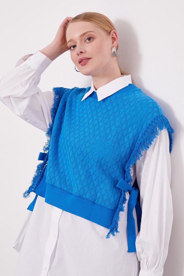 LevidorSaks Triko Yelekli Gömlek İkili Takım