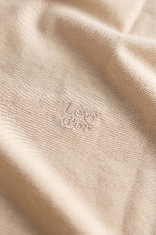 LevidorSarı Bisiklet Yaka Basic Bluz