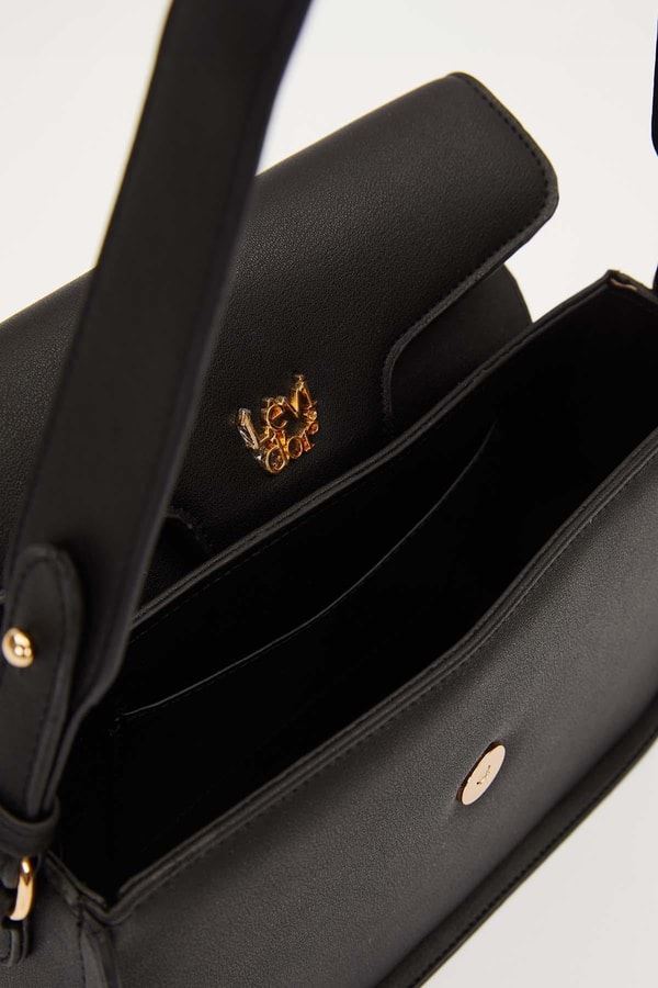 LevidorSiyah Ayarlanabilir Askılı Omuz Çantası