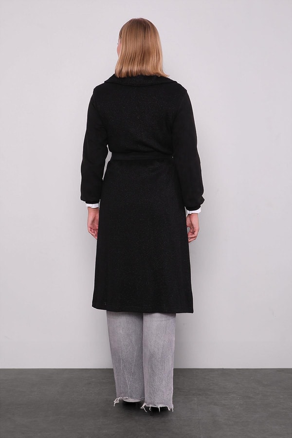 LevidorSiyah Bel Bağlamalı Süet Kap