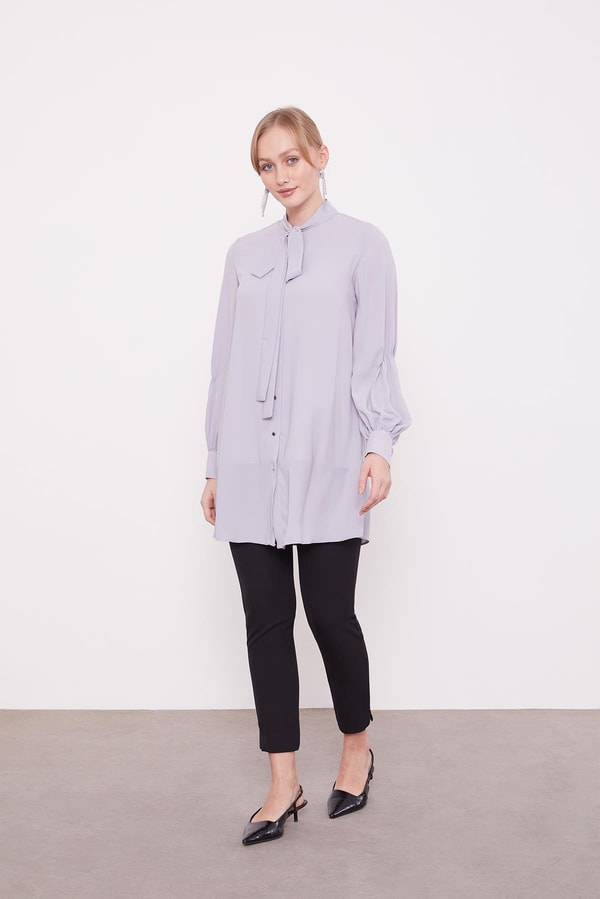 LevidorSiyah Dar Paça Pantolon