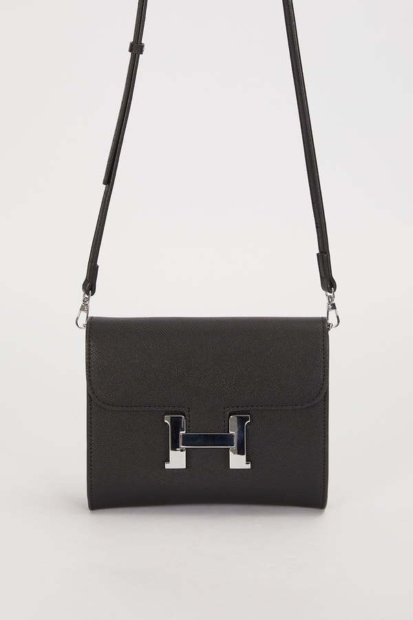 LevidorSiyah Düz Form Omuz Çantası