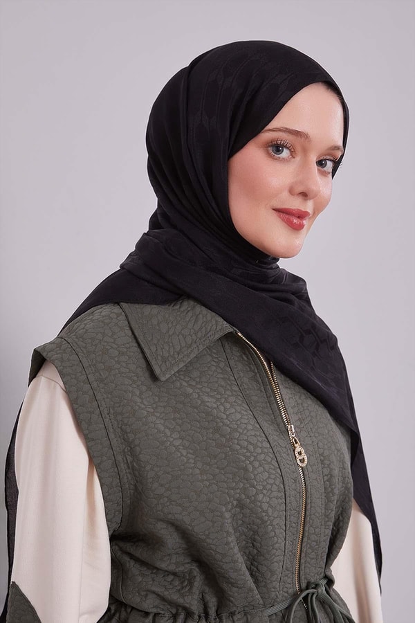 LevidorSiyah Janjan Şal