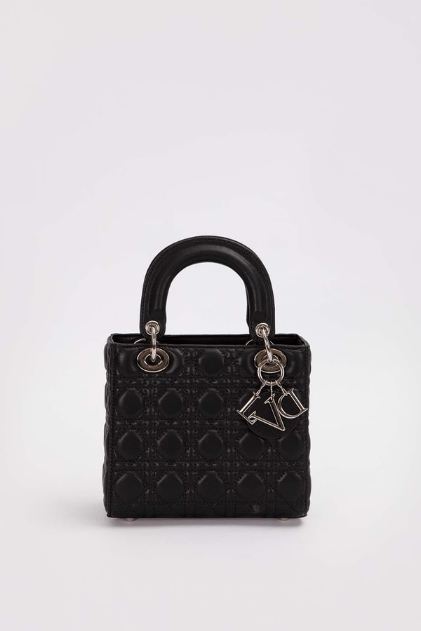 LevidorSiyah Logo Aksesuar Detaylı El Çantası