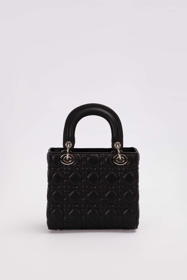 LevidorSiyah Logo Aksesuar Detaylı El Çantası