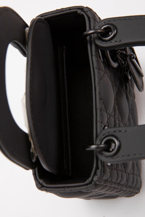 LevidorSiyah Mini Boy Aksesuar Detaylı El Çantası