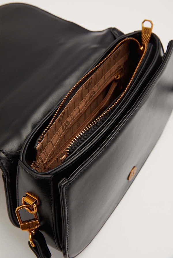 LevidorSiyah Oval Model El Çantası