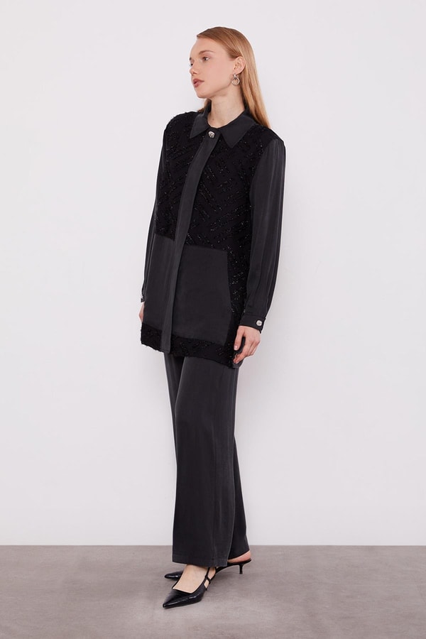 LevidorSiyah Sim Detayl Cupra İkili Takım