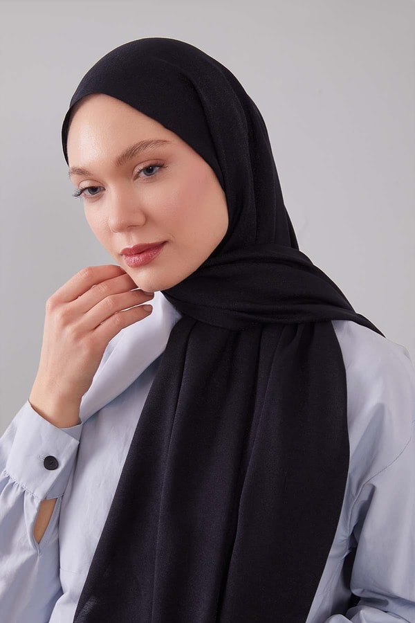 LevidorSiyah Simli Bodrum Şal