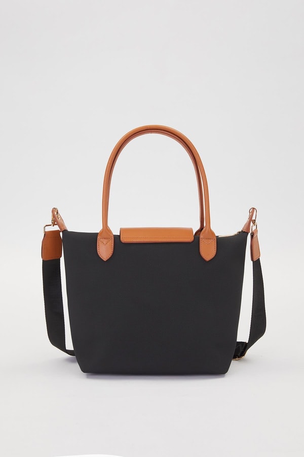 LevidorSiyah Trend Askılı Omuz Çantası