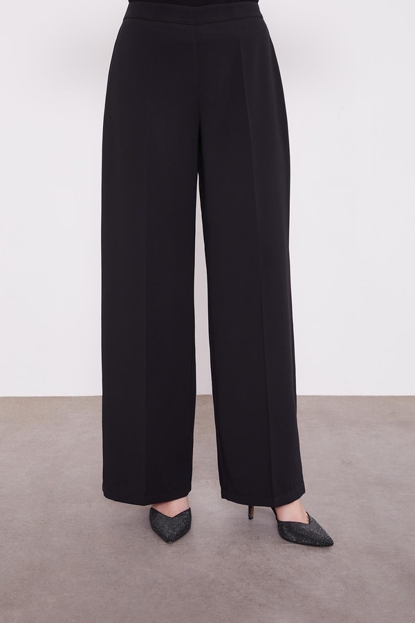 LevidorSiyah Üçlü Simli Görünüm Ceket Takım