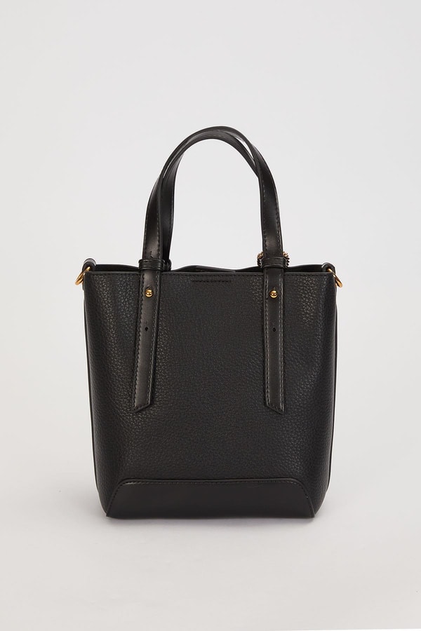 LevidorSiyah Zincir Çanta Detaylı El Çantası