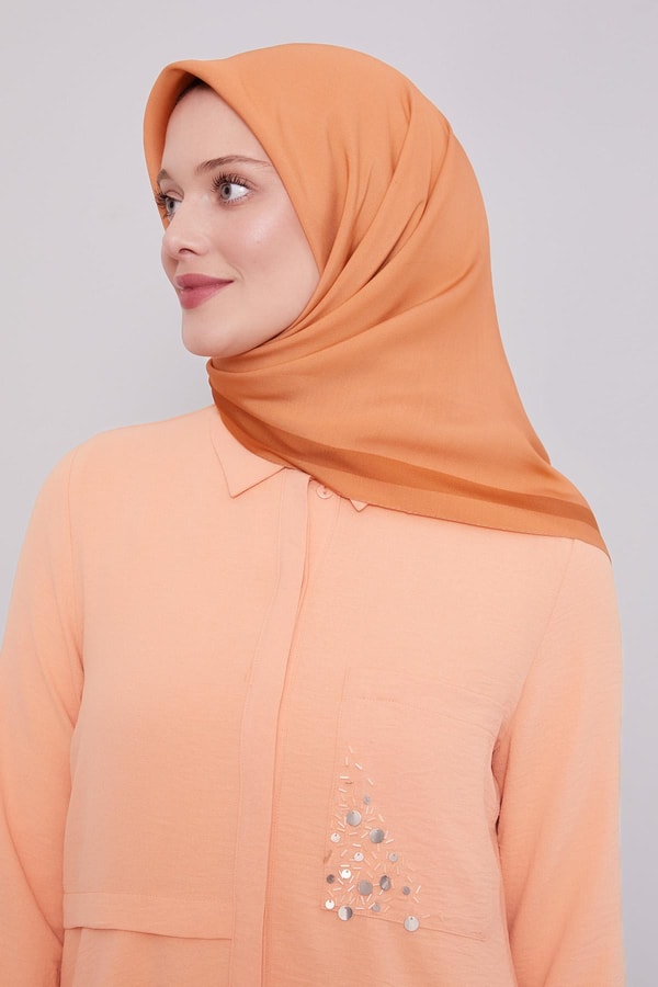 LevidorSomon Kenar Şerit Aura Eşarp