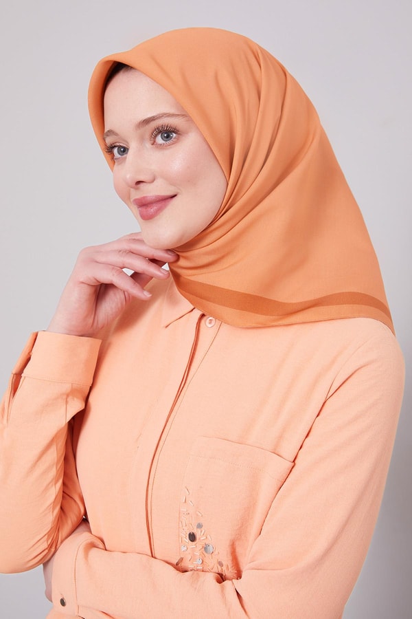 LevidorSomon Kenar Şerit Aura Eşarp