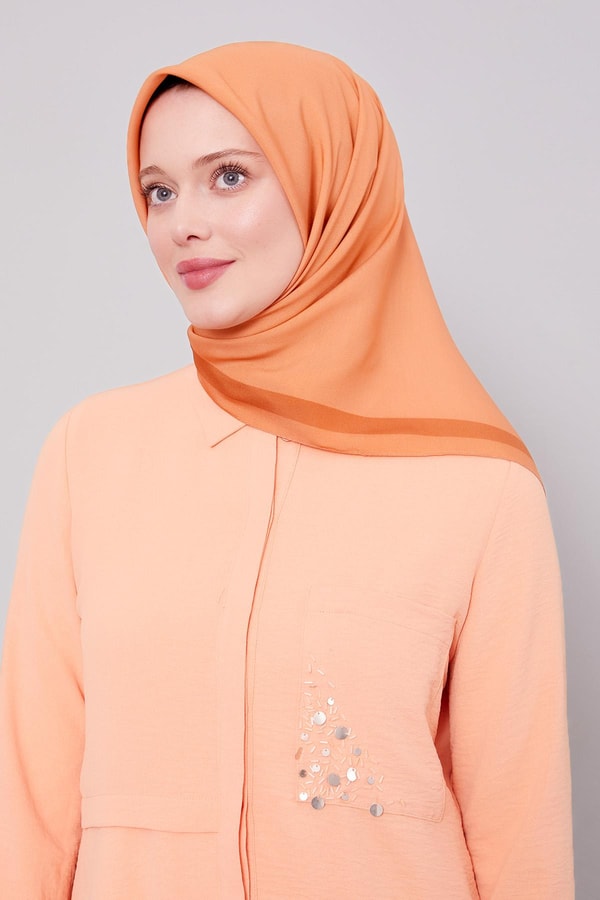 LevidorSomon Kenar Şerit Aura Eşarp