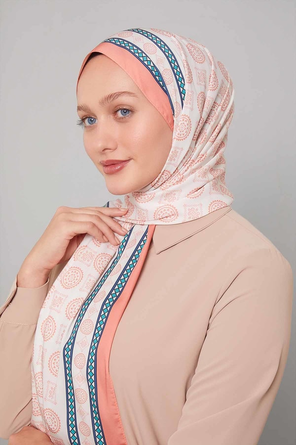 LevidorSomon Motif Desen Club Şal