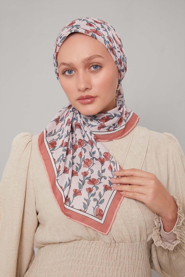 LevidorSomon Sarmaşık Desen Soft Eşarp