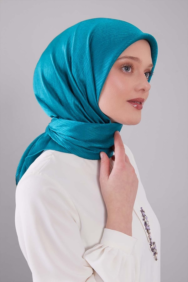 LevidorSu Yeşili Janjan Eşarp