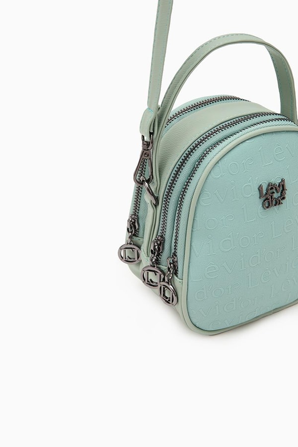 LevidorSu Yeşili Oval Model Omuz Çantası