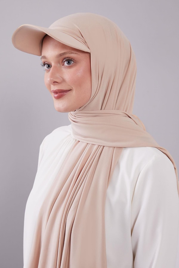 LevidorSütlü Kahve Pratik Şapkalı Şal