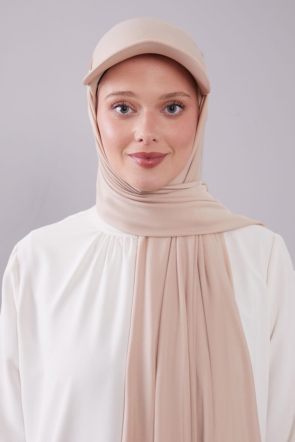 LevidorSütlü Kahve Pratik Şapkalı Şal