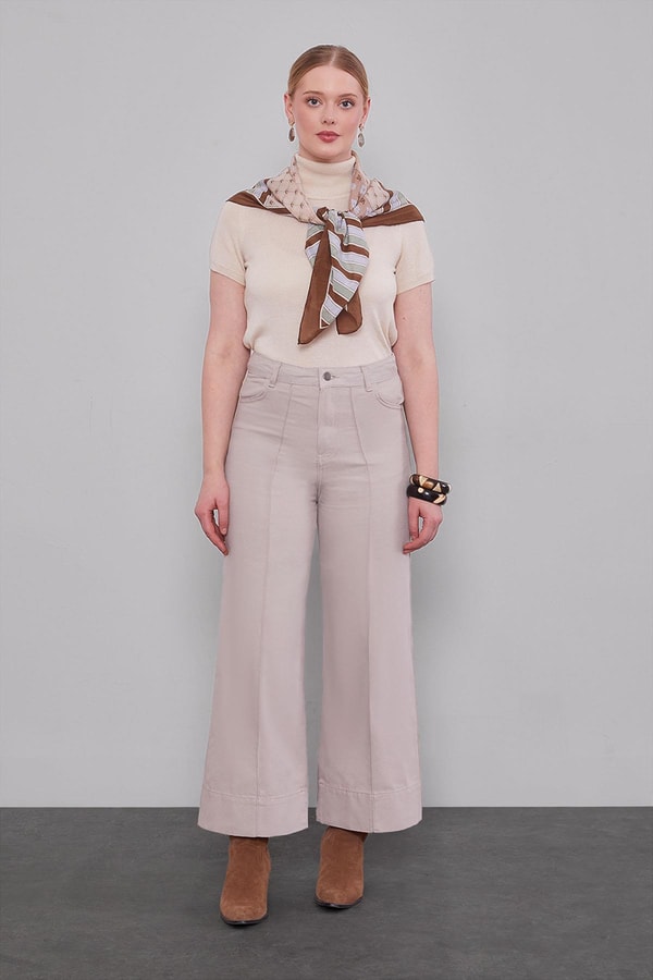 LevidorTAŞ Wideleg Pantolon