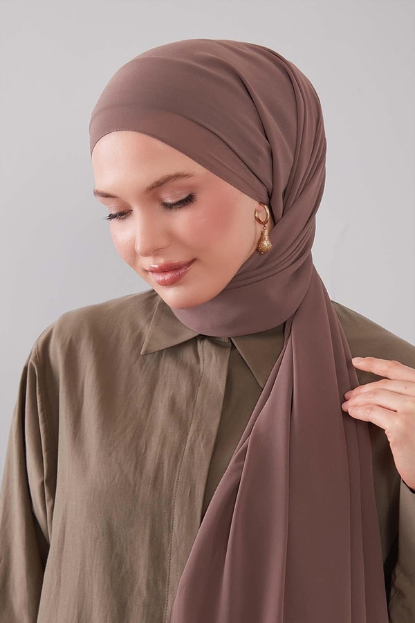 LevidorToprak Lux Şifon Şal