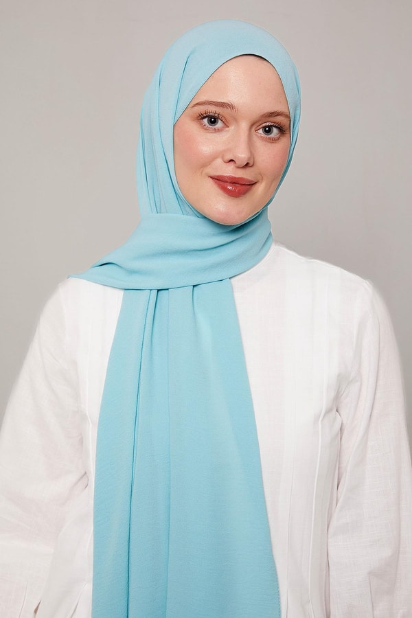 LevidorTurkuaz Düz Aerobin Şal