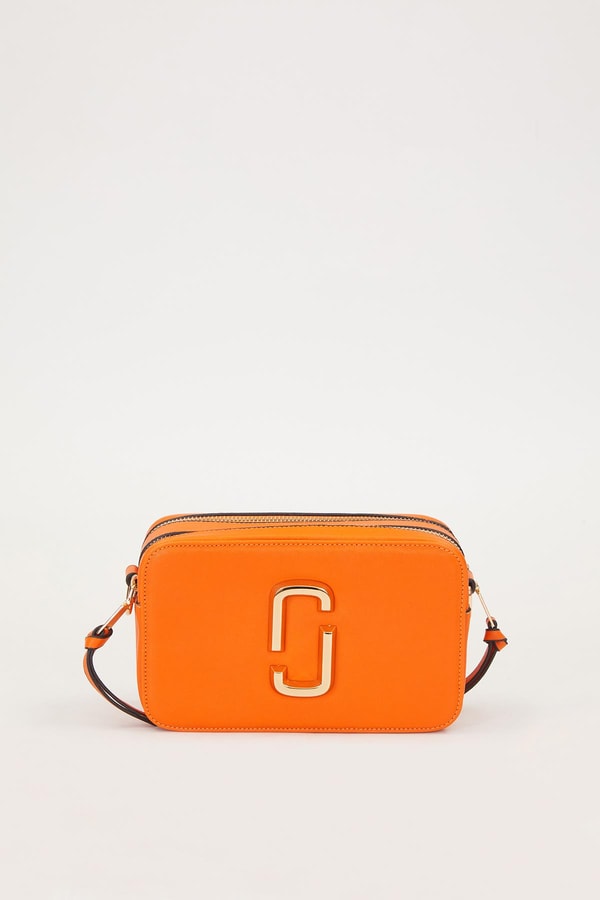 LevidorTuruncu Çok Gözlü Omuz Çantası