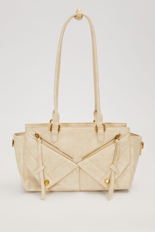 LevidorVizon Çapraz Fermuar Detaylı Omuz Çantası