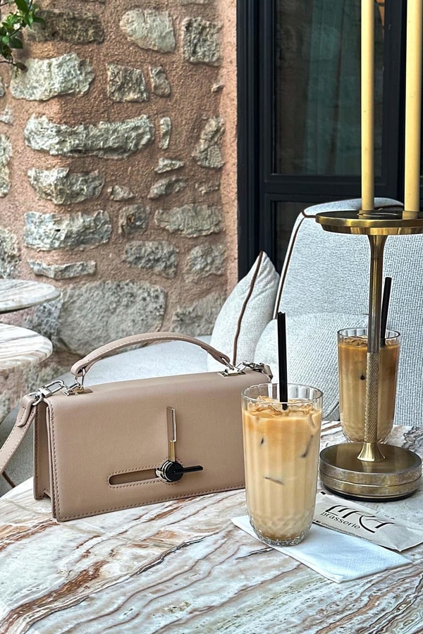 LevidorVİZON Çevirmeli Kilitli Omuz Çantası