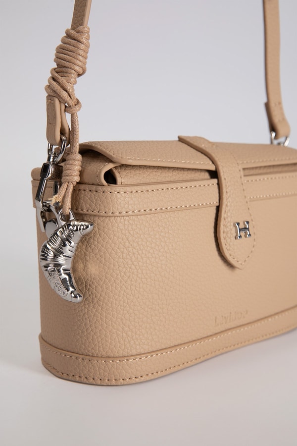 LevidorVizon Charm Detaylı Çapraz ve Omuz Çantası
