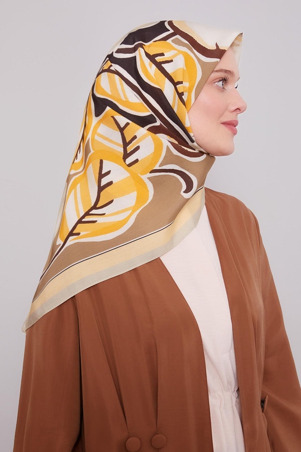 LevidorVizon Çiçek Dalı Aura Eşarp