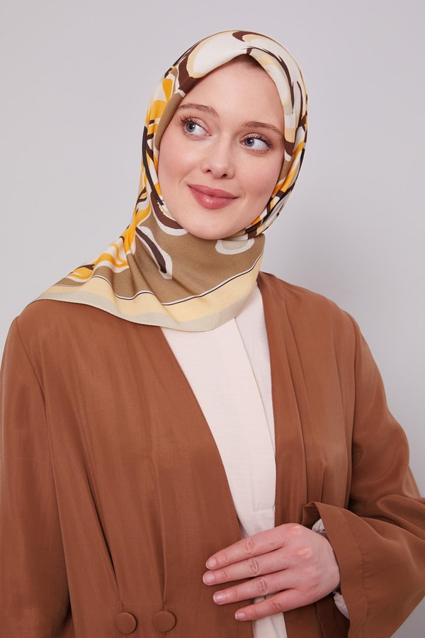 LevidorVizon Çiçek Dalı Aura Eşarp