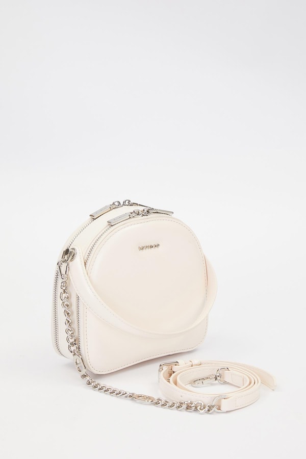 LevidorVizon Çift Fermuarlı Omuz Çantası