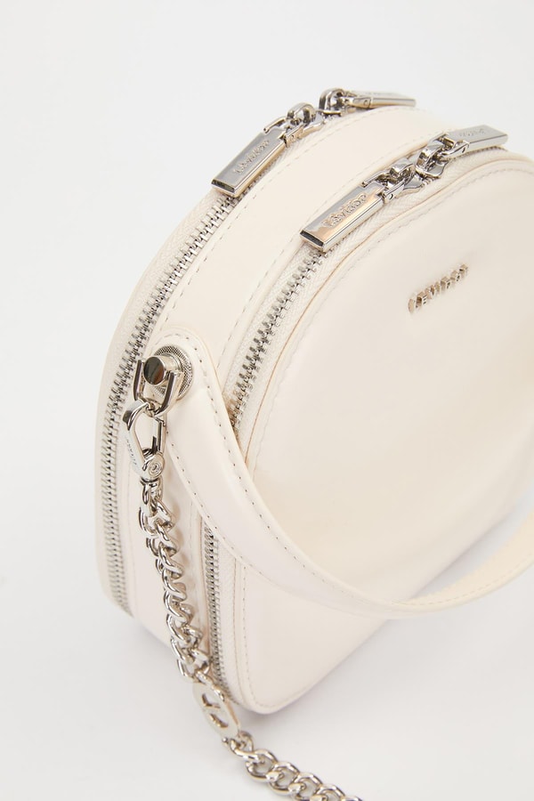 LevidorVizon Çift Fermuarlı Omuz Çantası