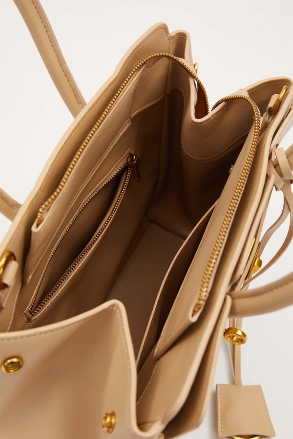 LevidorVizon Deri Aksesuar Detaylı El Çantası