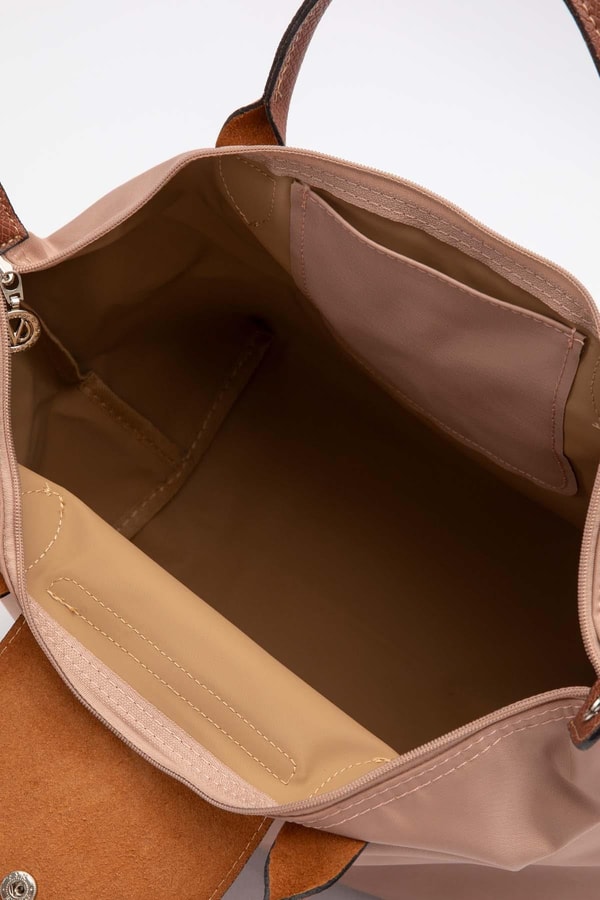 LevidorVizon Deri Kapak Aksesuarlı Omuz Çantası