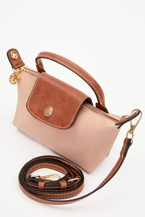 LevidorVizon Deri Kapak Detaylı El Çantası